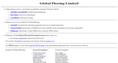 Desktop Screenshot of globalphasing.com